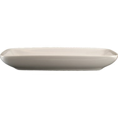 International Tableware RET-9-AW Roma Stoneware Dish, 4 1/4" x 9 1/4", Ivory, 36/Case - Default Title