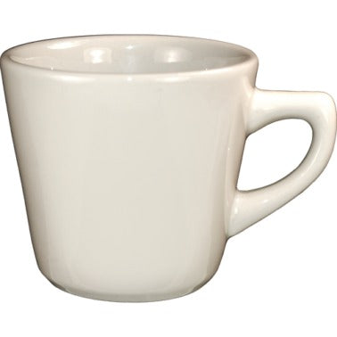 International Tableware RO-1 Roma Stoneware Cup, 7 oz., Ivory, 36/Case - Default Title