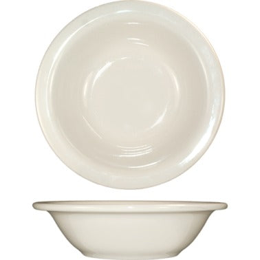 International Tableware Roma Stoneware Bowl, Ivory, 36/Case - 13 oz.