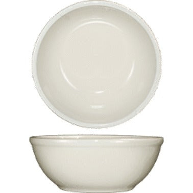 International Tableware Roma Stoneware Nappie Bowl, Ivory, 36/Case - 13 oz.