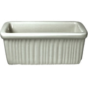 International Tableware RO-226-AW Roma Stoneware Sugar Packet Holder, 3 1/4" x 5", Ivory, 24/Case - Default Title