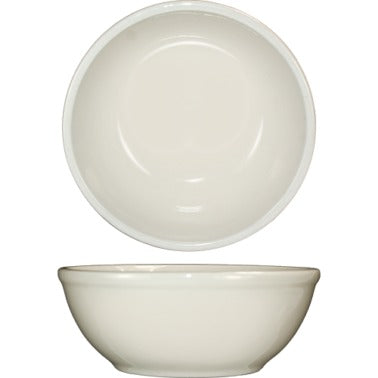 International Tableware Roma Stoneware Nappie Bowl, Ivory, 36/Case - 10 oz.