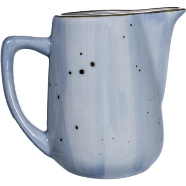 International Tableware RT-100 Rotana Stoneware Creamer, 6 oz., 12/Case - Blue