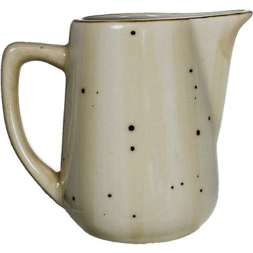 International Tableware RT-100 Rotana Stoneware Creamer, 6 oz., 12/Case - Beige