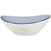 International Tableware RT-11 Rotana Stoneware Bowl, 11 oz., 36/Case - Black Blue White