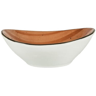 International Tableware RT-11 Rotana Stoneware Bowl, 11 oz., 36/Case - Black Red White