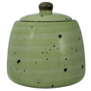 International Tableware RT-61 Rotana Stoneware Sugar Dish, 8 oz., 12/Case - Green