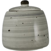 International Tableware RT-61 Rotana Stoneware Sugar Dish, 8 oz., 12/Case - Gray