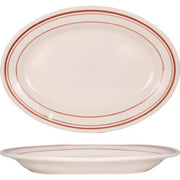International Tableware Rosewood Stoneware Platter, 12/Case - 11 1/2"