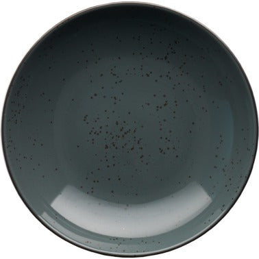 International Tableware SH-110 Splash Stoneware Bowl, 40 oz., 12/Case - Blue