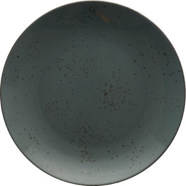 International Tableware Splash Stoneware Plate, Blue - 10 1/2"