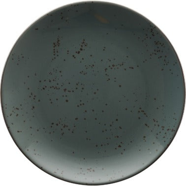 International Tableware Splash Stoneware Plate, Blue - 8 1/8"