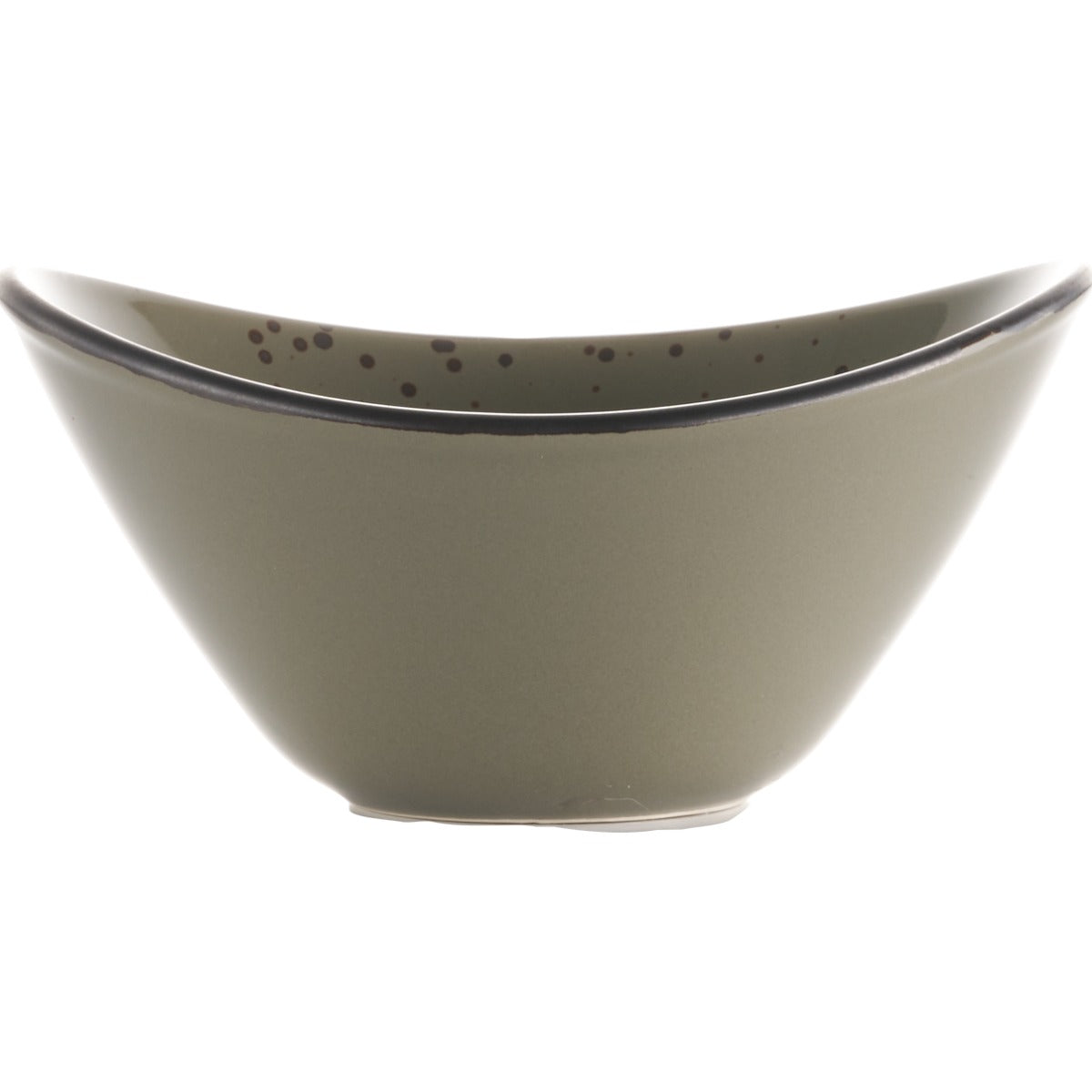 International Tableware SH-910 Splash Stoneware Fruit Bowl, 7 oz., 24/Case - Green