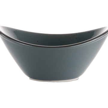 International Tableware SH-922 Splash Stoneware Soup Bowl, 12 oz., 24/Case - Blue