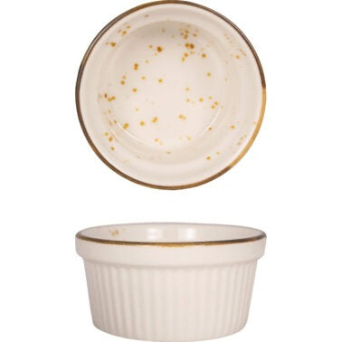 International Tableware SH-RAMF-4-CR Splash Stoneware Ramekin, 4 oz., 36/Case - Default Title