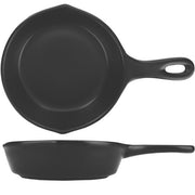 International Tableware Coal Stoneware Serving Skillet, 2" High, Black, 12/Case - 24 oz.