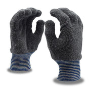 Cordova Safety Products Polyester / Cotton Work Glove, Gray, 12/Pack - L