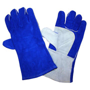 Cordova Safety Products 7615 Cowhide Glove, L, Blue - Default Title