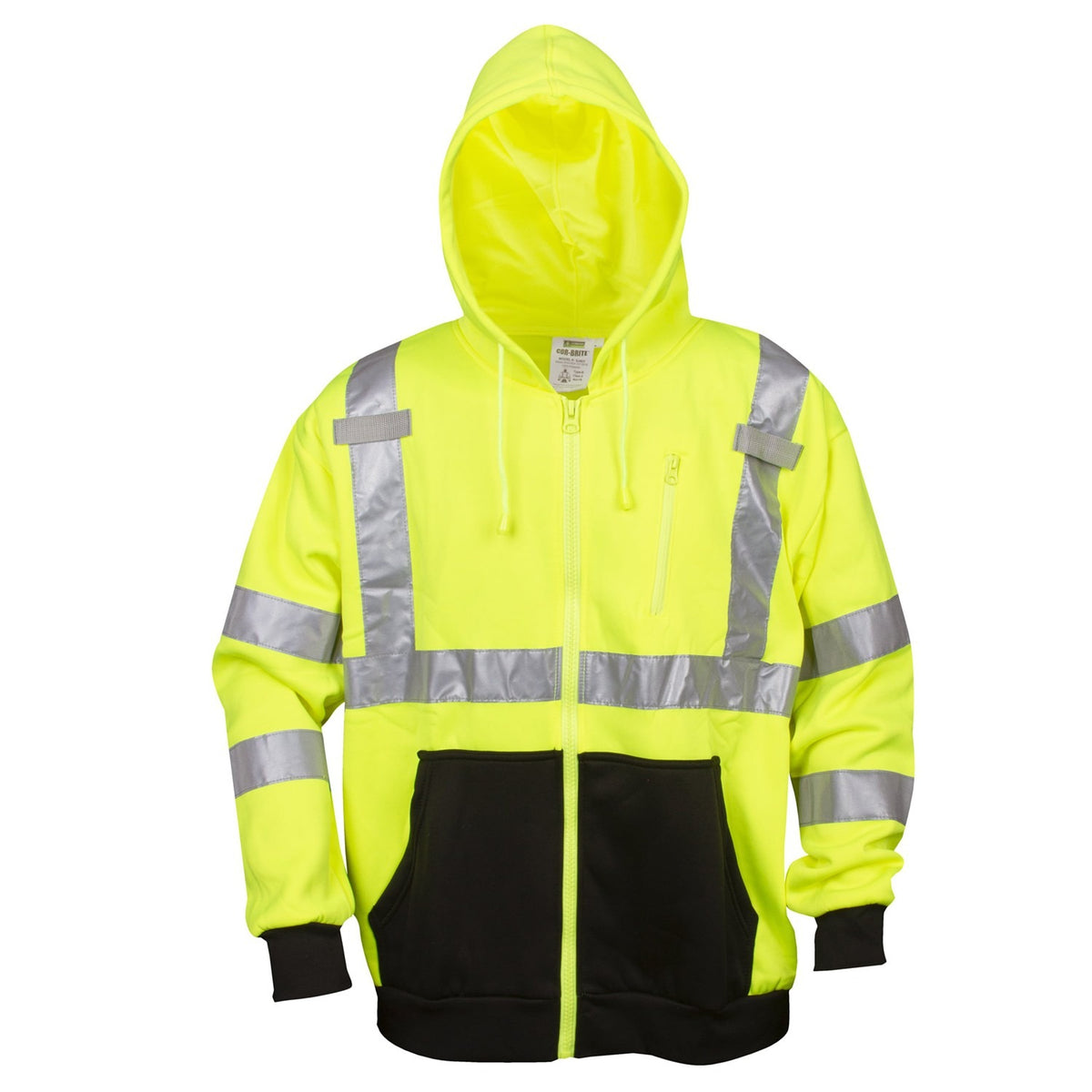 Cordova Safety Products SJ401 Sweatshirt, Green - 3XL