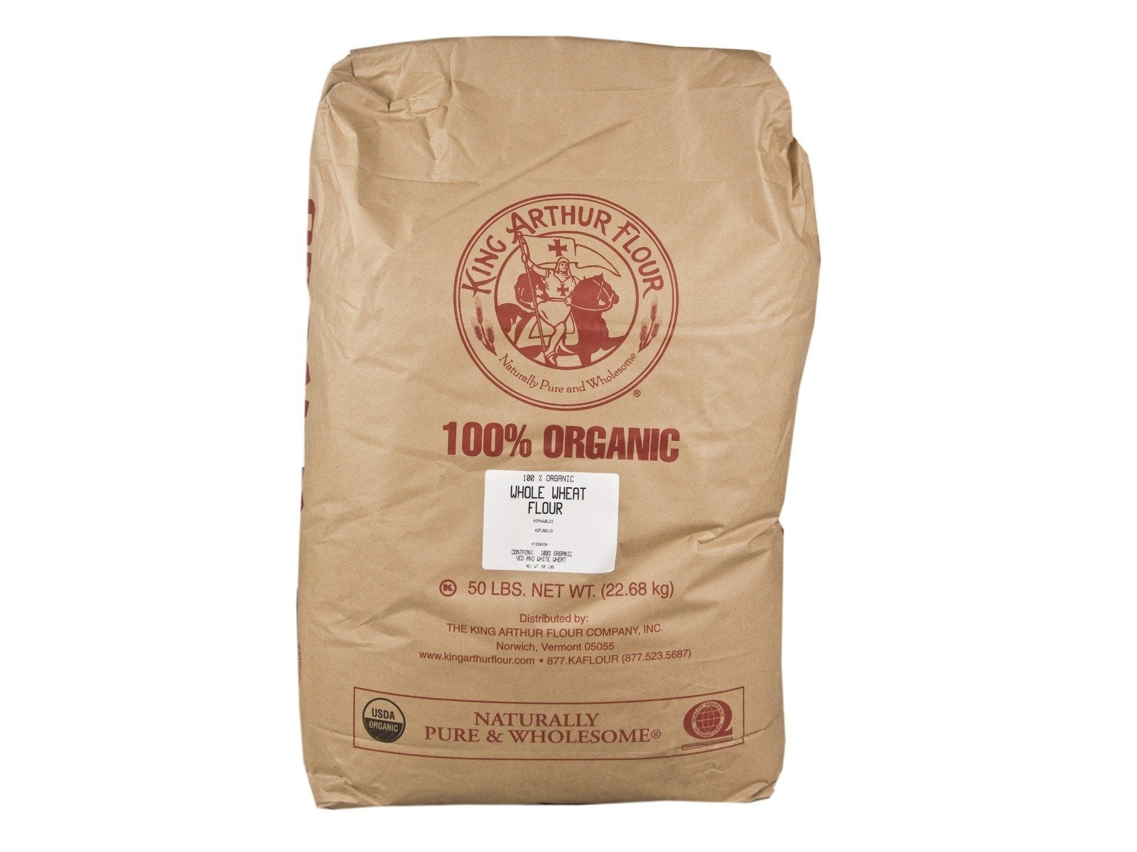 Organic Whole Wheat Flour 50 lbs