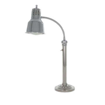 Hanson Heat Lamps ESL-600-RB9-CH-120v Stainless Steel Heat Lamp, 34" High, 115/230V - Default Title