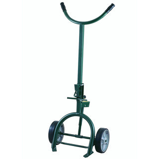 Harper Trucks Metal Drum Truck, 24 1/2" Wide, Green - 76A59