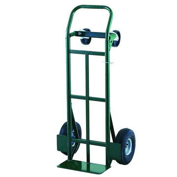 Harper Trucks Steel Convertible Hand Truck, 22" Wide, Green - 700 lb.