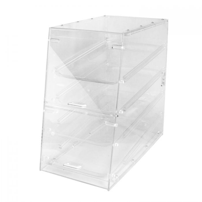 Thunder Group PLDC002 Acrylic Bakery Display Case, 24" x 14", Clear - Default Title