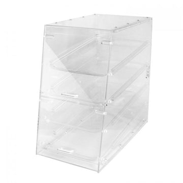 Thunder Group PLDC002 Acrylic Bakery Display Case, 24" x 14", Clear - Default Title