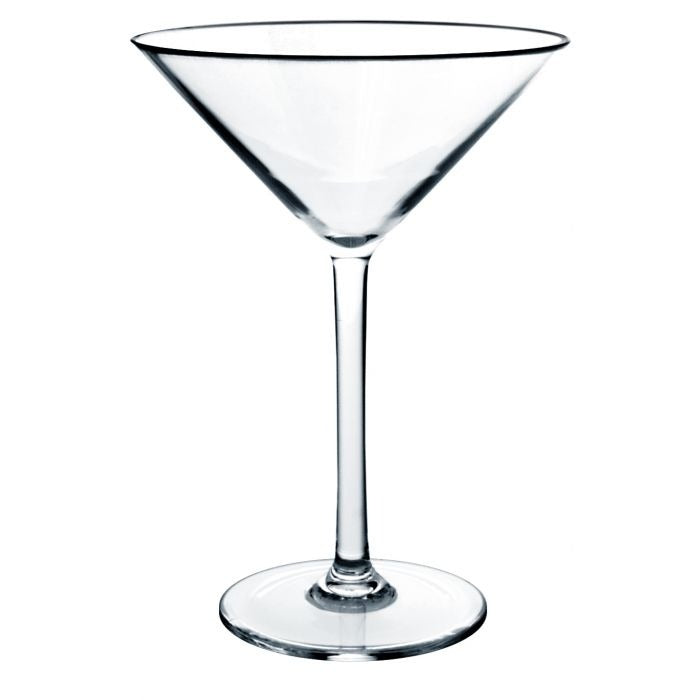 Thunder Group PLTHMT008C Polycarbonate Martini Glass, 8 oz., Clear - Default Title