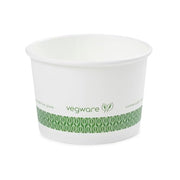 Vegware 8oz / White / Container Food Storage Containers