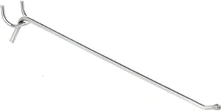 Trion Silver Wire Peg Hooks - 12" L, 25 per Bag