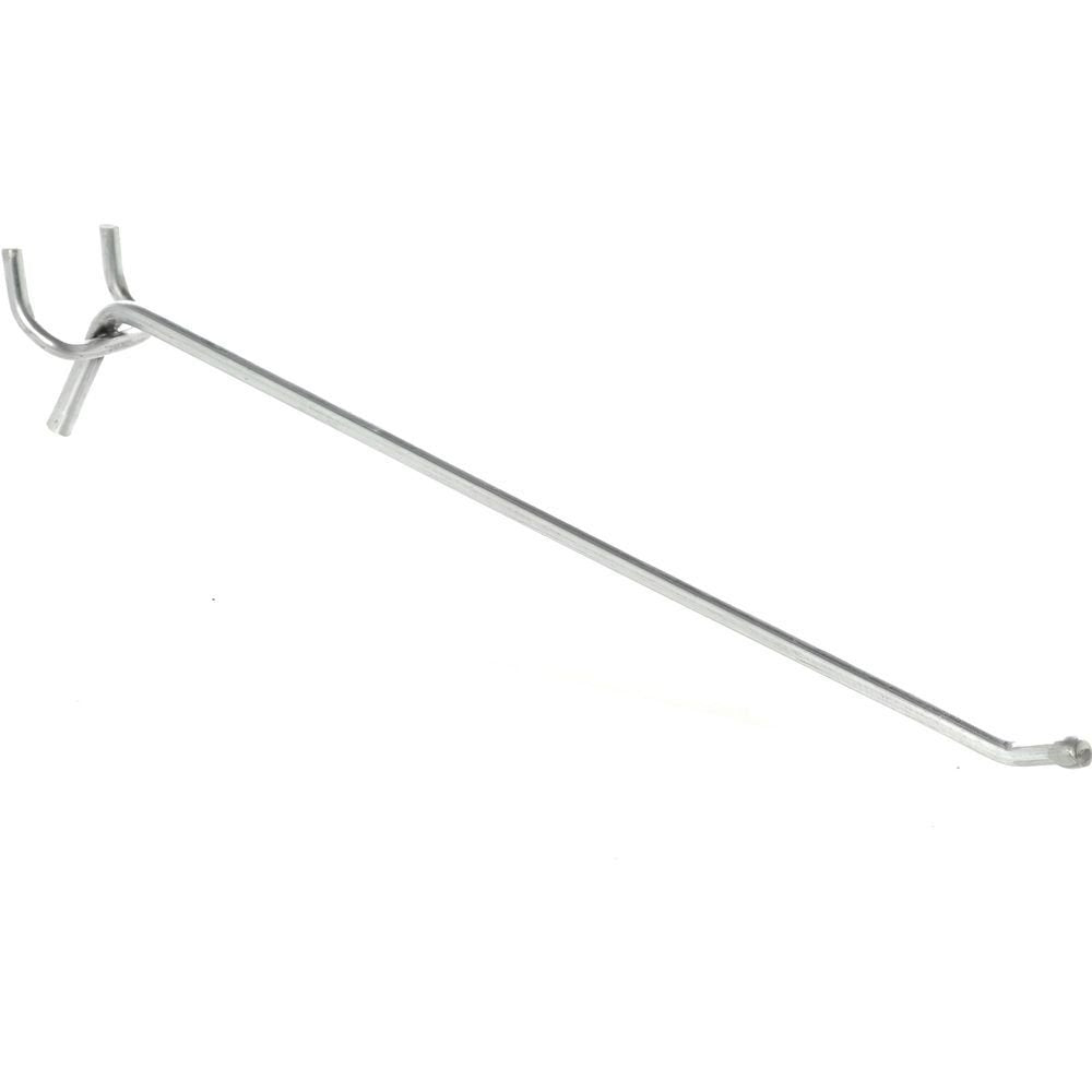 Trion Silver Wire Peg Hooks - 12" L by TRION INDUSTRIES INCORPORATED – Wire, Silver, Pack of 25, Model MB12 (25/BAG)