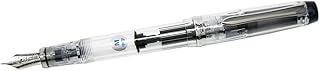 PILOT Custom Heritage 92 Fountain Pen with Piston Filler, Clear Barrel, Medium Nib (60587)