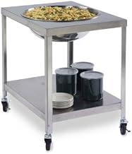712 Standard Series Narrow Opening Sheet Pan and Tray Rack, Stainless Steel (Fully Assembled)
