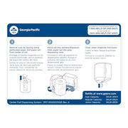 Georgia-Pacific Regular Capacity Dispenser / Regular Capacity / Black Commercial Paper Hand Towel Dispensers