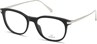 Omega Eyeglasses OM 5013 001 Shiny Black