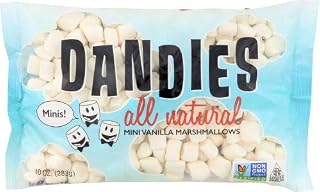 DANDIES Marshmallow Mini Vegan 10 OZ (Pack of 12)