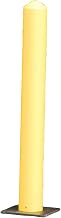 Eagle 1731 Poly Bollard Post, 5" Width x 42" Height, Yellow