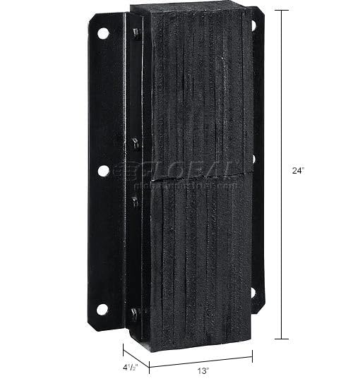 Heavy-Duty Dock Bumper by Global Industrial – Black, Model 988031