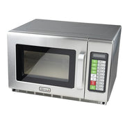 Winco 1.2 Cubic Feet / 2,100 W (Touch) / Silver Countertop Microwave Ovens
