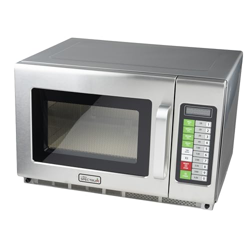 Winco 1.2 Cubic Feet / 2,100 W (Touch) / Silver Countertop Microwave Ovens