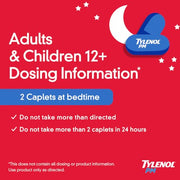Tylenol 24 Count (Pack of 1) / 24ct / PM Extra Strength Caplets Acetaminophen