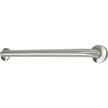 Frost Stainless Steel 30" Grab Bar by Frost Hats – 30"W, Stainless Steel, Satin, Model 1001SP30