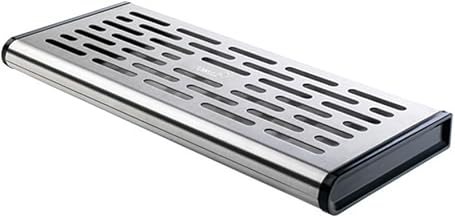 Rosseto EZT017 Stainless Steel Catch Tray for 3-Unit Wall Mount Topping Dispenser