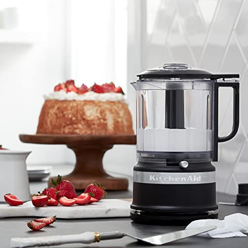 KitchenAid White / Mixer + 5 Cup Food Chopper Matte Black / 1 Stand Mixers