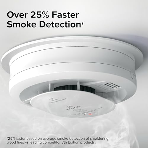 Kidde Hardwired / Smoke Detector / 5 Inches Smoke Detectors & Fire Alarms