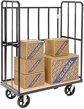 Global Industrial High End Wood Shelf Truck, 2000 Lb. Capacity, 60" L x 30" W x 62" H
