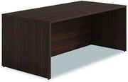 Alera AE1NNN-TDM3672 HRG 72 in. x 36 in. x 29 in. Seville Series Desk Shell - Mahogany