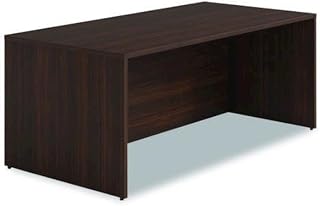 Alera AE1NNN-TDM3672 HRG 72 in. x 36 in. x 29 in. Seville Series Desk Shell - Mahogany